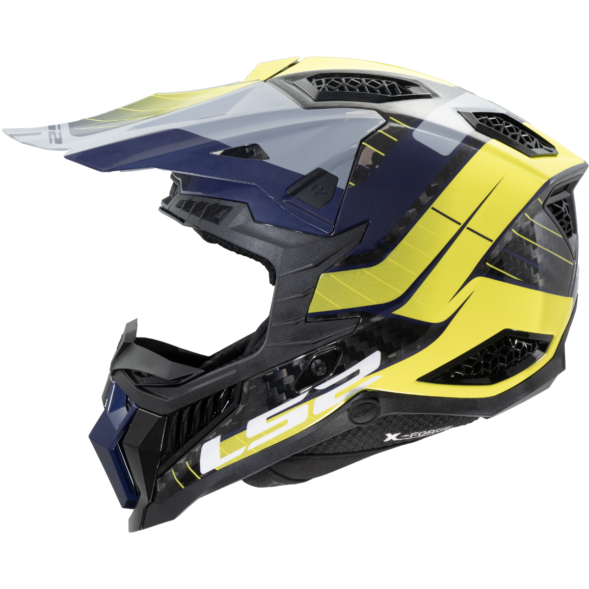MX703 X FORCE GALUO GREY H VIS YELLOW 467032454 NEW